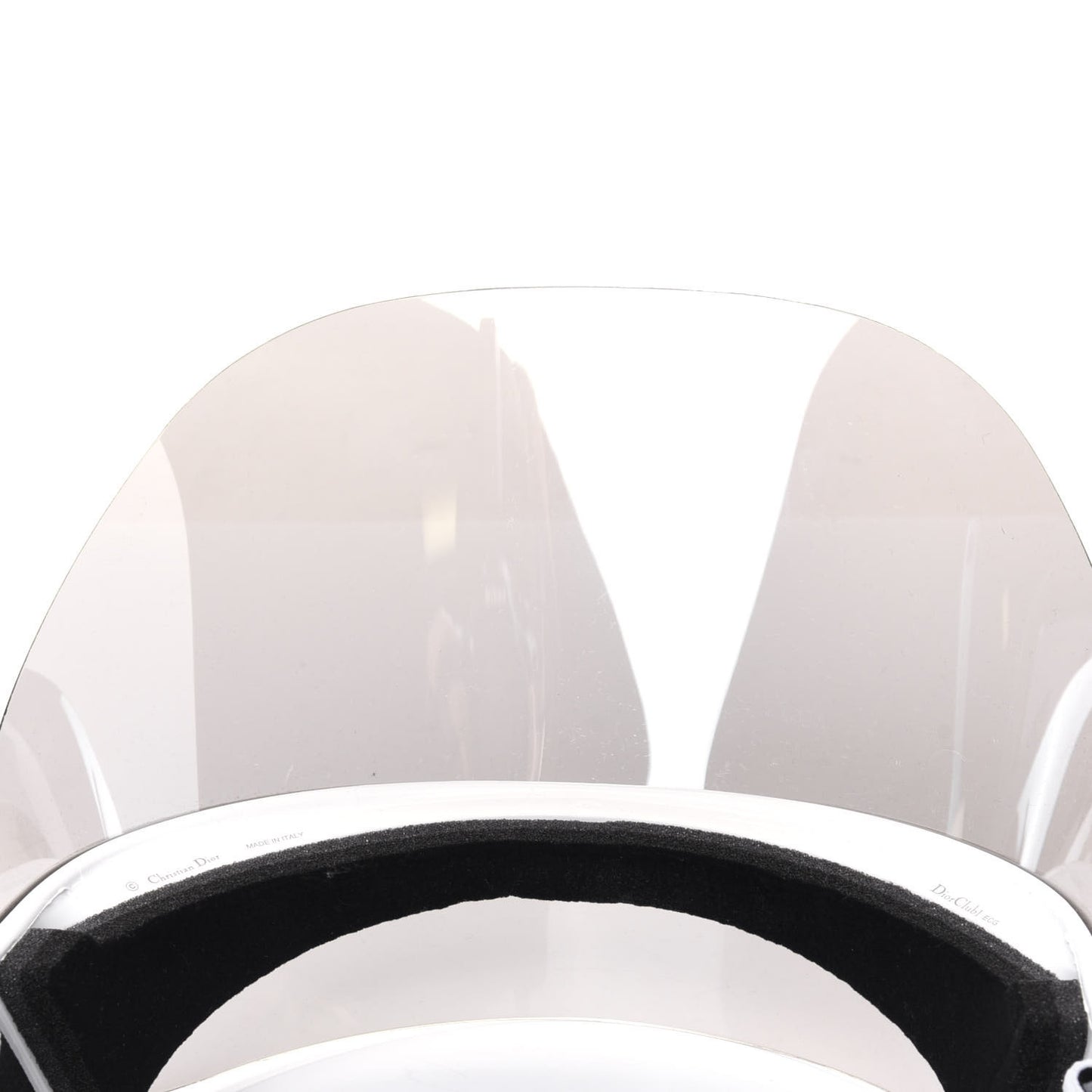 Mirrored DiorClub1 Sun Visor Black