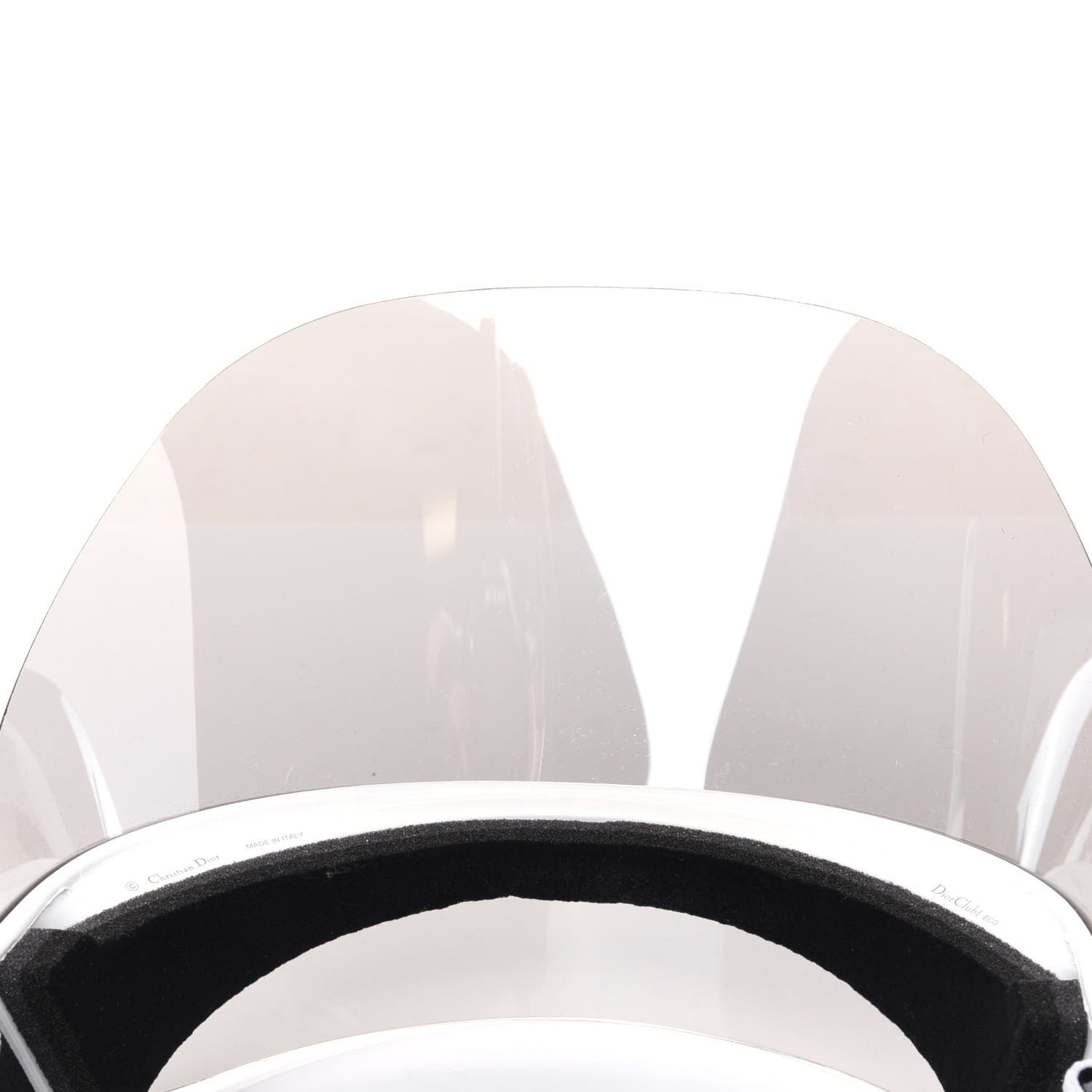 Christian Dior Mirrored DiorClub1 Sun Visor Black 6 of 9