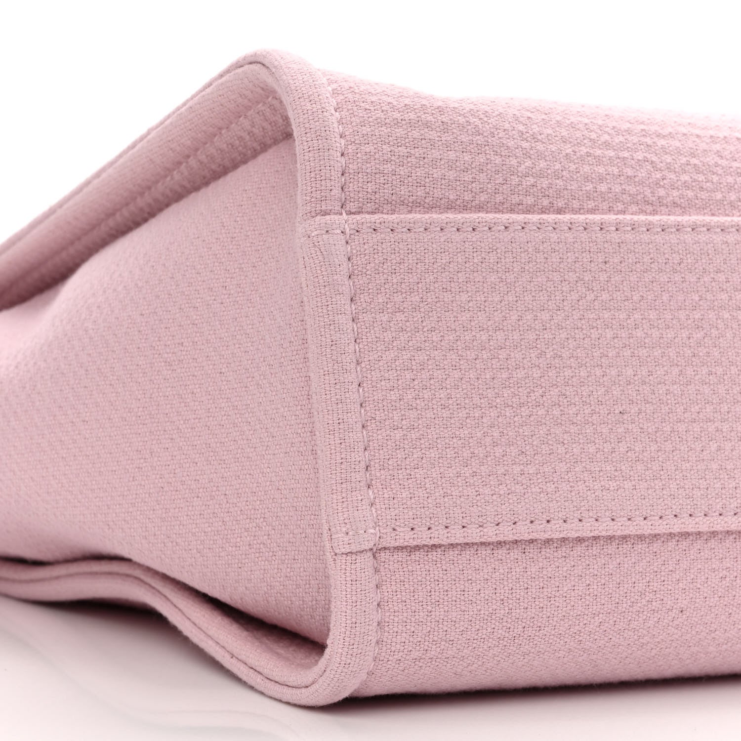 Chanel Mixed Fibers Small Deauville Tote Light Pink 10 of 11