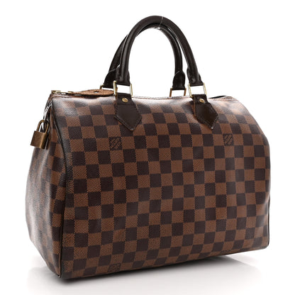 Louis Vuitton Damier Ebene Speedy 30 3 of 14
