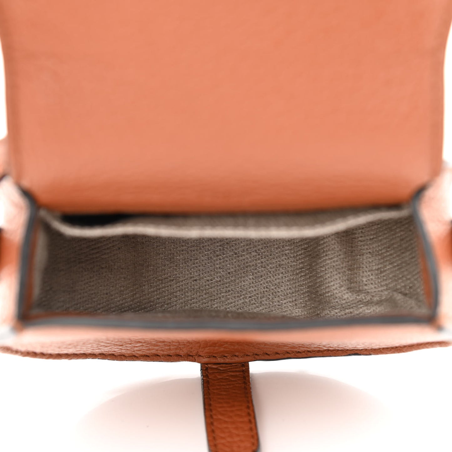 Calfskin Mini Marcie Round Crossbody Bag Tan