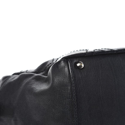 Chanel Calfskin Large Diamond Stitch Tote Black 11 of 16