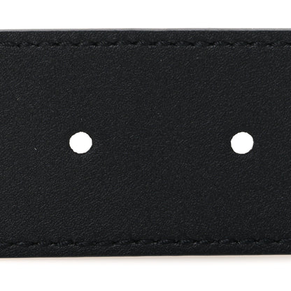 Gucci GG Supreme Monogram Plaque Buckle Belt 90 36 Black 4 of 5