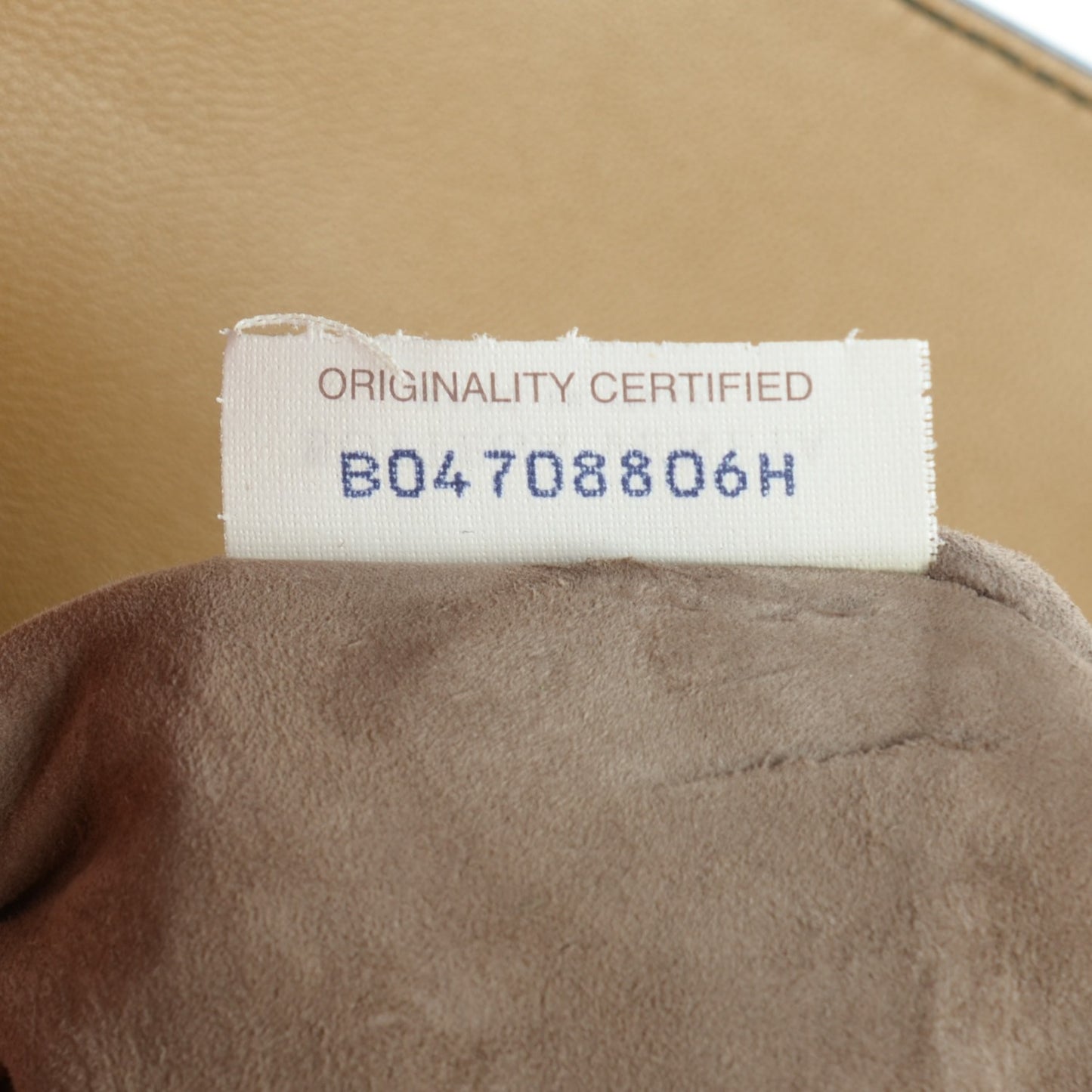 Nappa Intrecciato Large Monaco Bag Camel