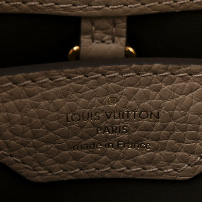 Louis Vuitton Taurillon Capucines BB Galet 7 of 11