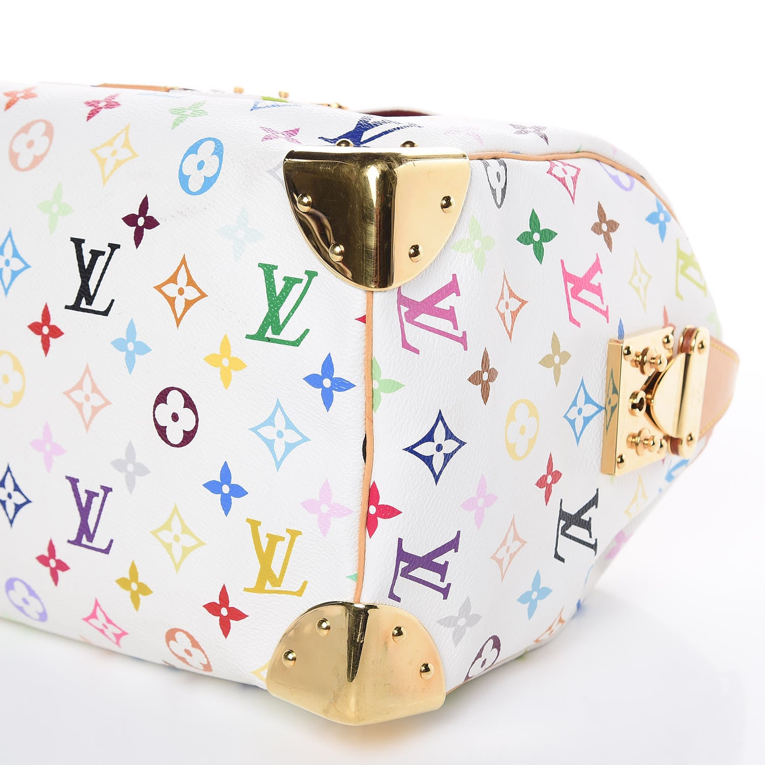 Louis Vuitton Monogram Multicolor Speedy 30 White 9 of 14