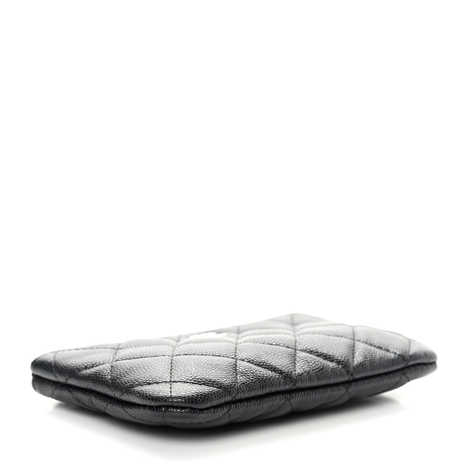 Chanel Caviar Quilted Small Cosmetic Case Black 4 of 7