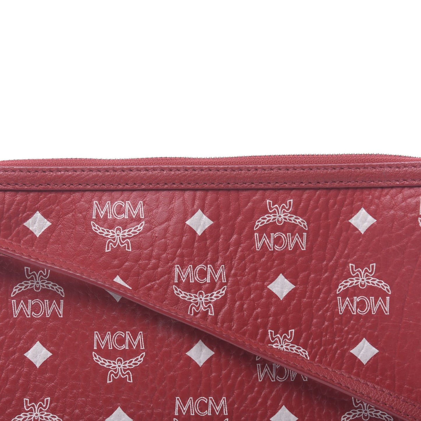 Visetos Anya Shopper Tote Pouch Red
