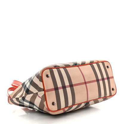 Burberry Supernova Check Small Nickie Orange 4 of 15