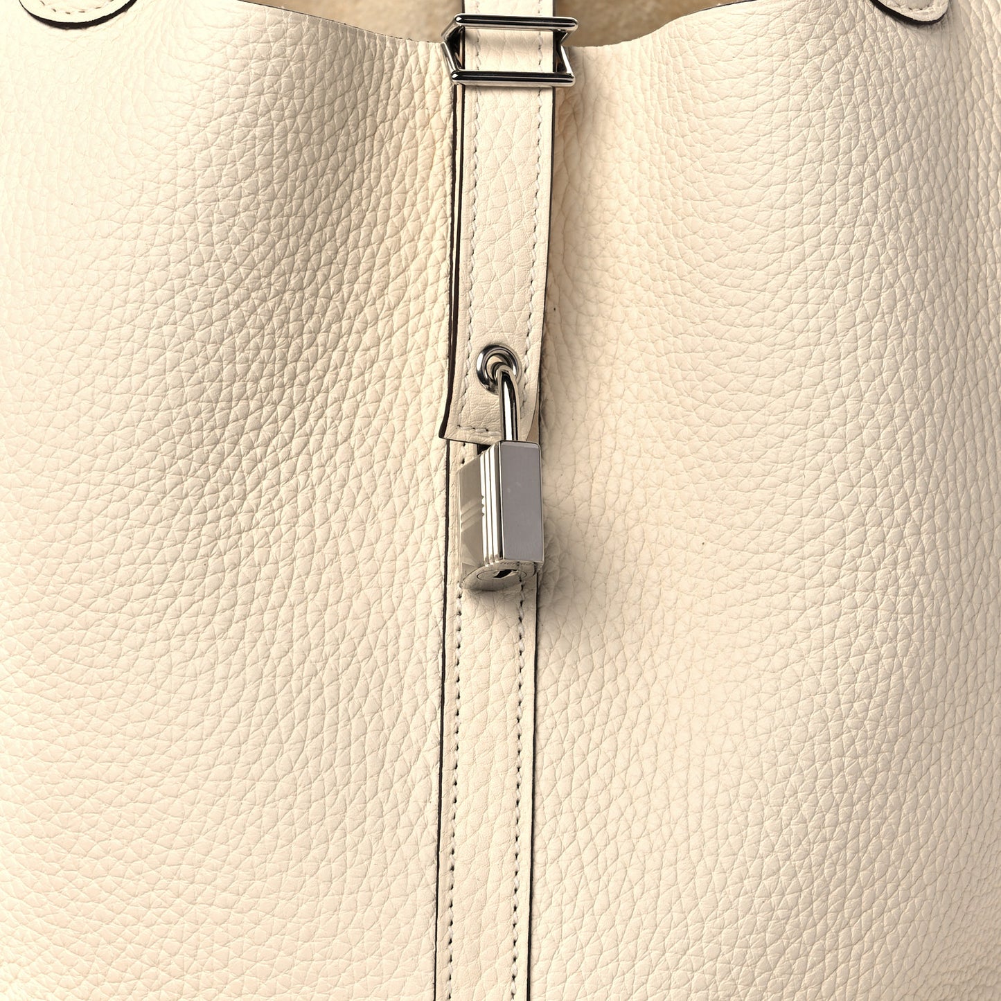 Taurillon Clemence Picotin Lock 22 MM Nata