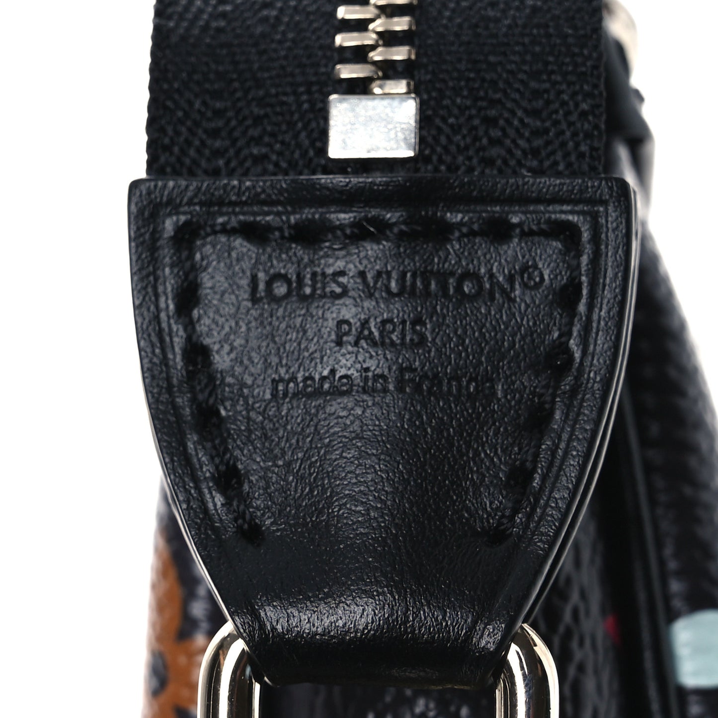 LV X TM Monogram Multicolor Pochette Accessories Black