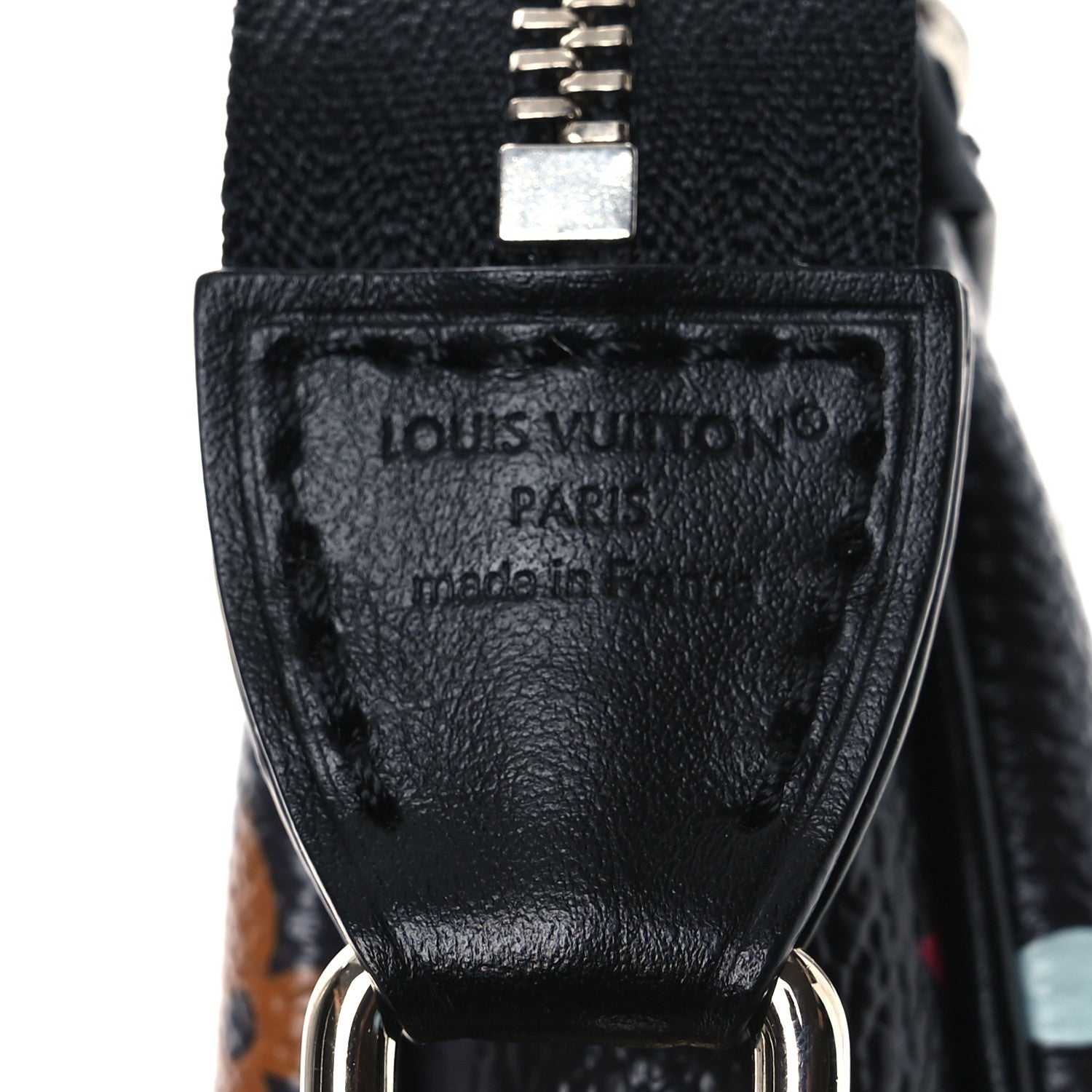 Louis Vuitton LV X TM Monogram Multicolor Pochette Accessories Black 6 of 11