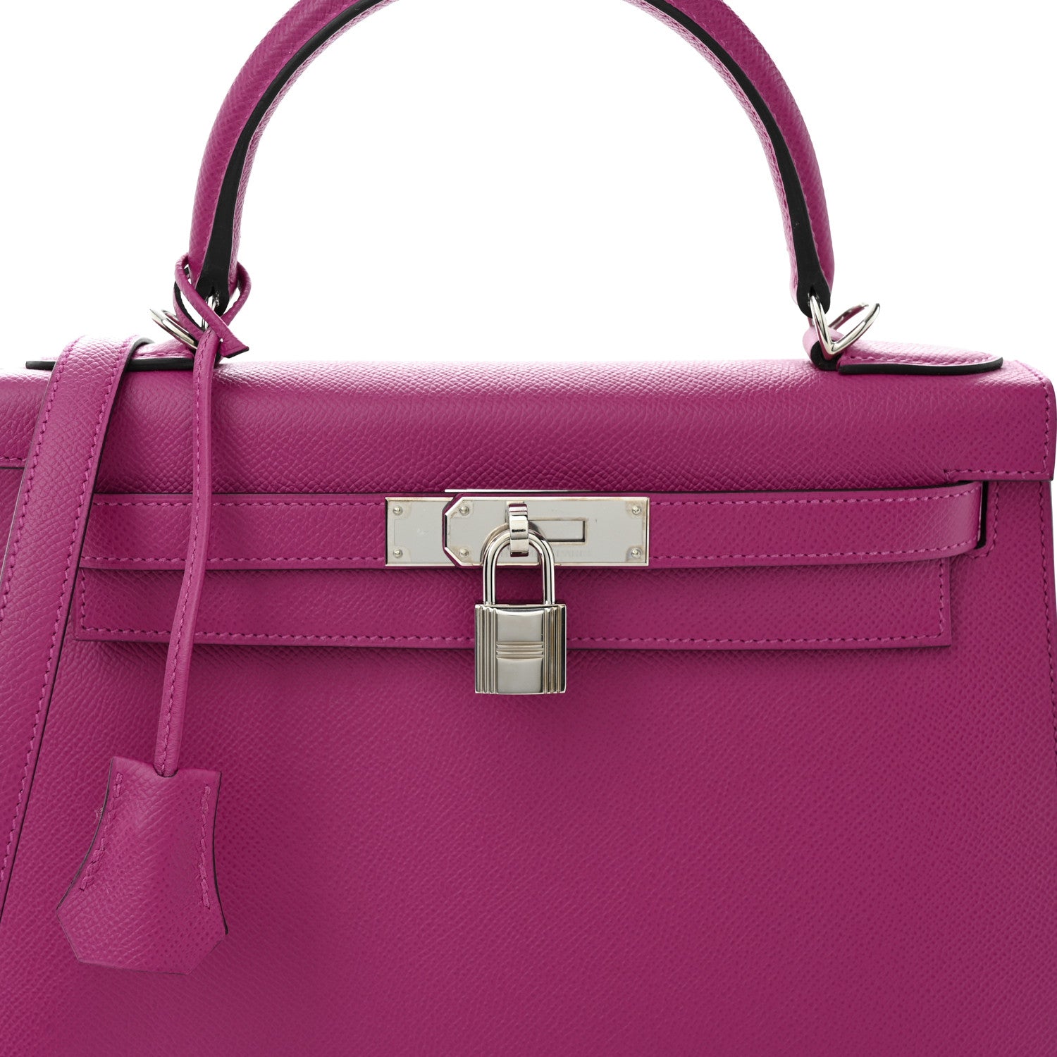 Hermes Epsom Kelly Sellier 28 Rose Pourpre 8 of 14