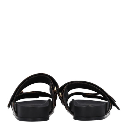 Louis Vuitton Monogram Bom Dia Mule Sandals 37 Black 6 of 10