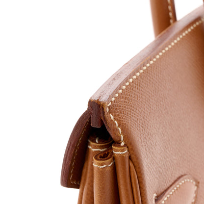 Hermes Courchevel HAC Birkin 32 Gold 18 of 19