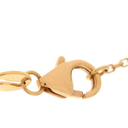 Foundrae 18K Yellow Gold Champagne Citrine Crescent Karma Necklace 4 of 6