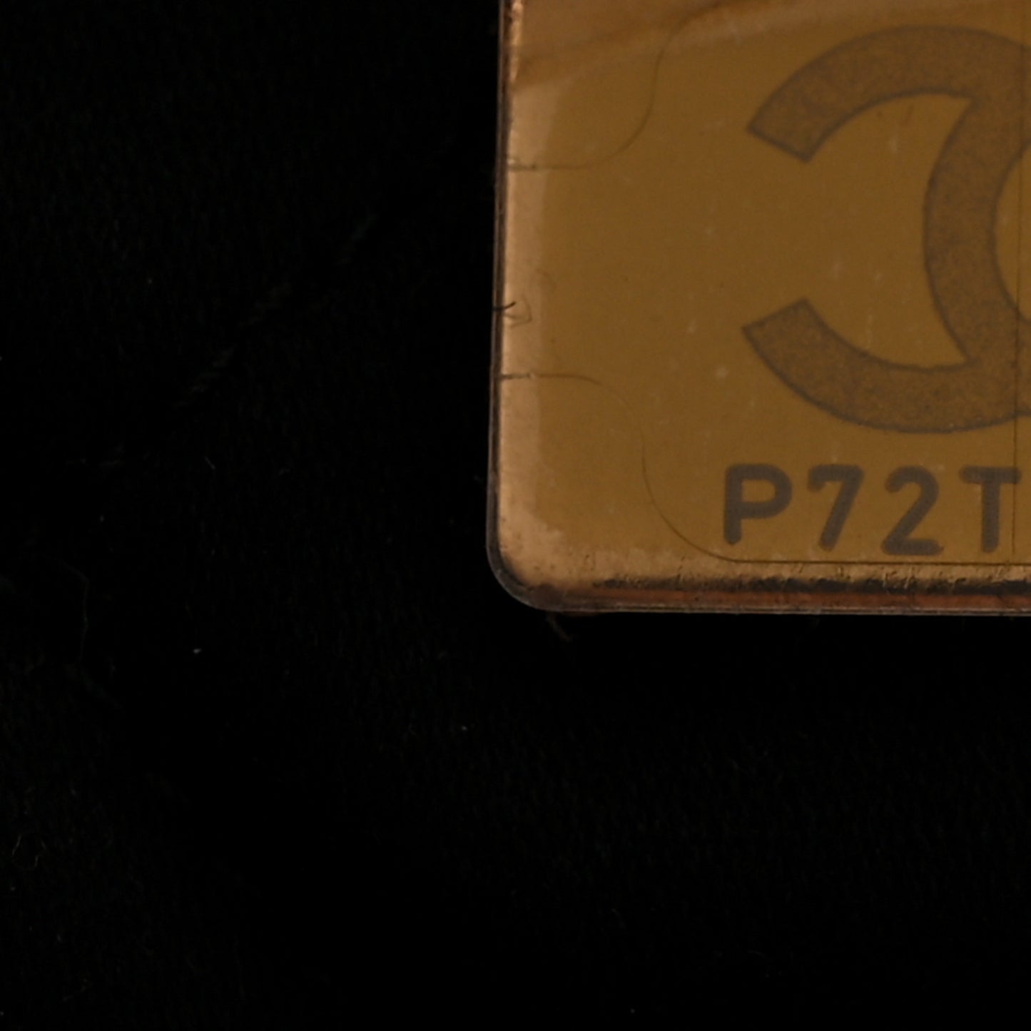 Shiny Calfskin Quilted Mini Chanel 22 Black