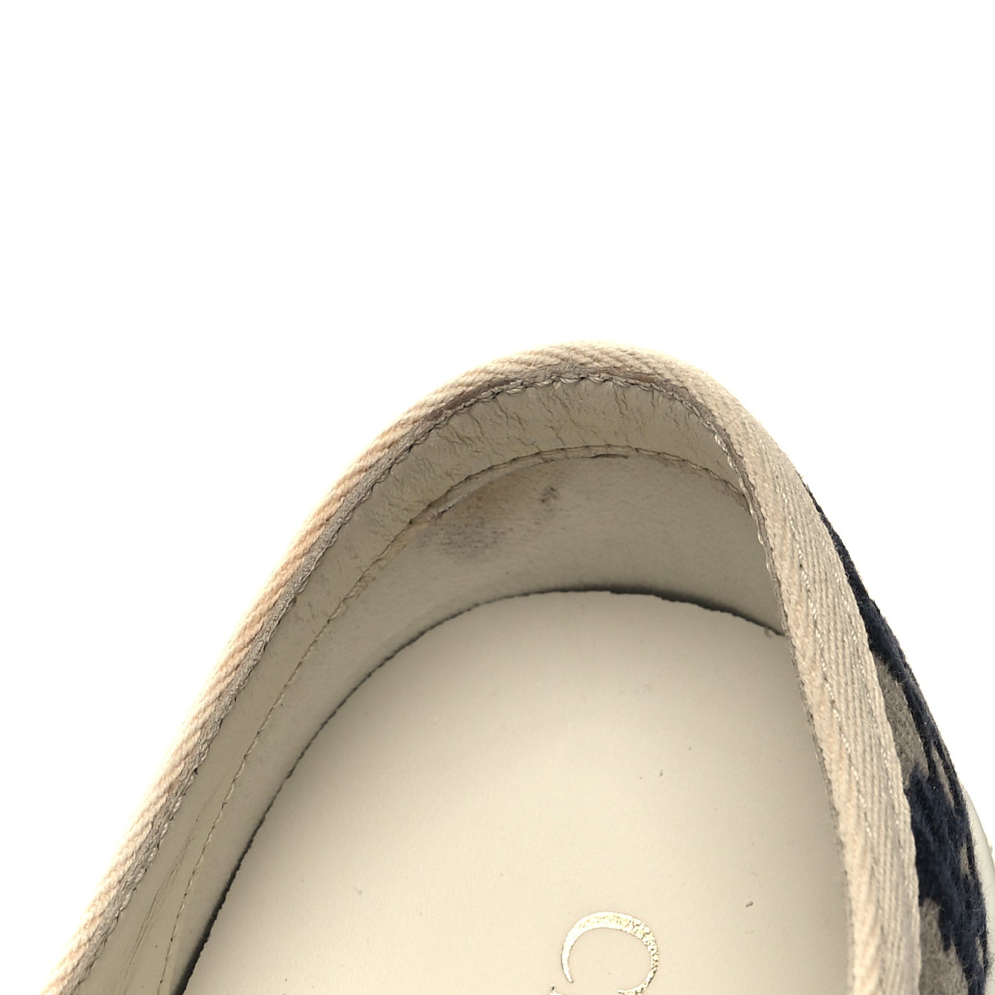 Canvas Oblique Walk'N'Dior Low Top Sneakers 37.5 Deep Blue