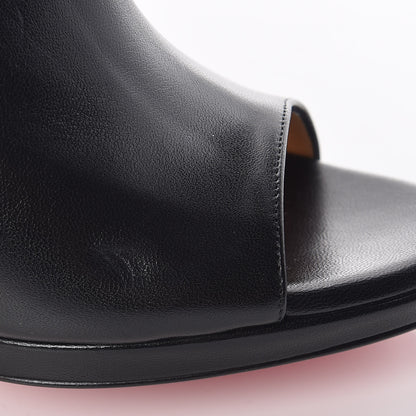 Christian Louboutin Nappa Pigamule 100 Slide Sandals 38.5 Black 9 of 10
