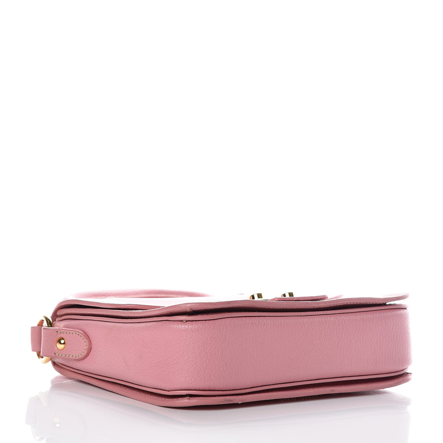 Miu Miu Goatskin Madras Shoulder Bag Rosa 4 of 10