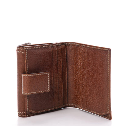 Gucci Monogram Bamboo French Wallet Brown 6 of 9