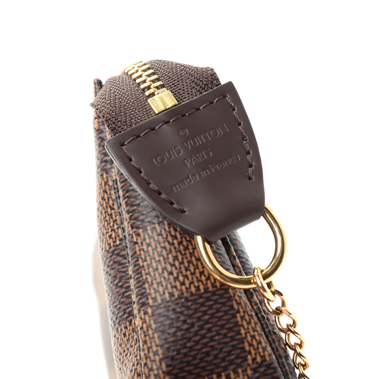 Louis Vuitton Damier Ebene Mini Pochette Accessories 6 of 8