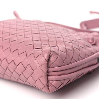 Bottega Veneta Nappa Intrecciato Nodini Crossbody Messenger Watteau 9 of 9