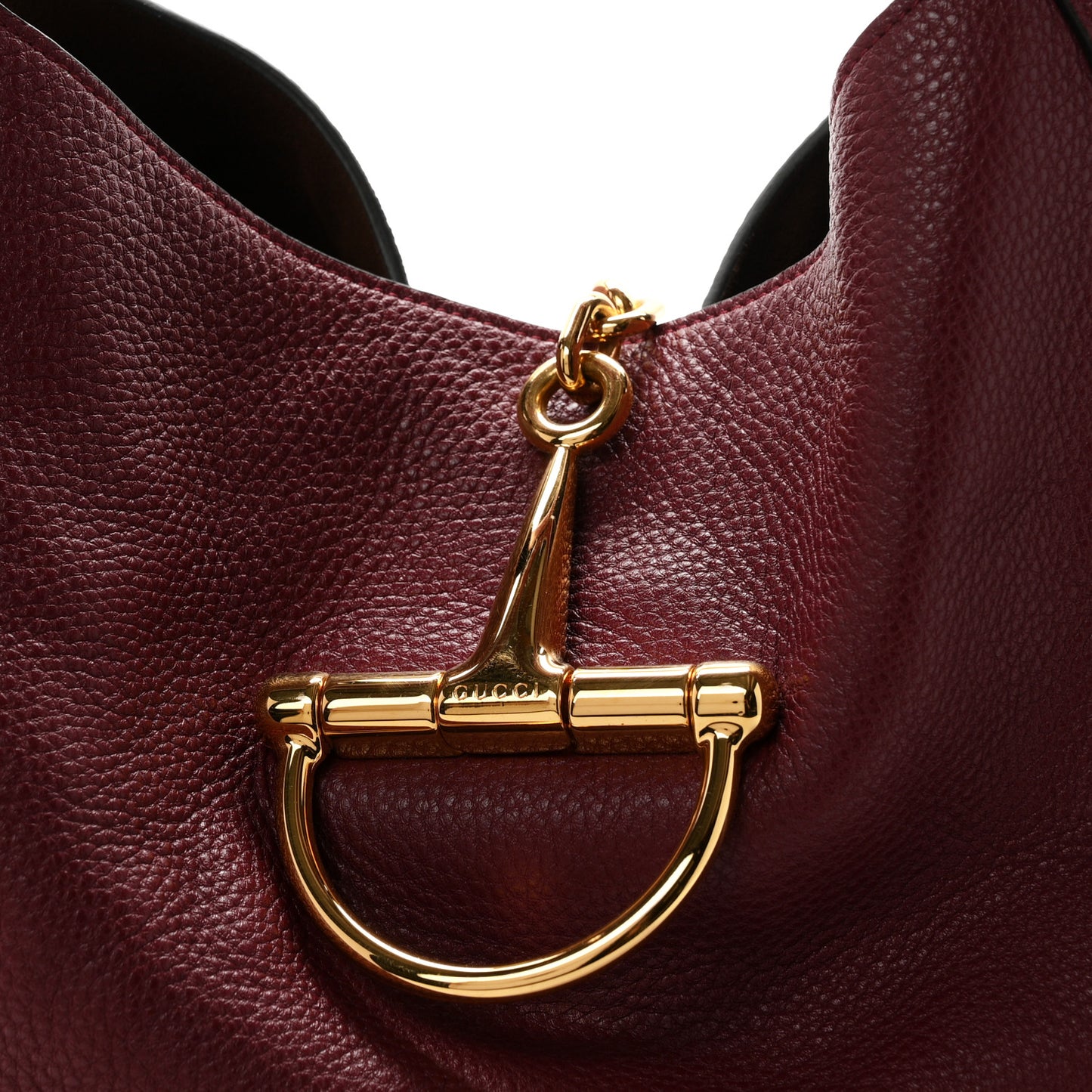 Grained Calfskin Softbit Maxi Shoulder Bag Rosso Ancora Red