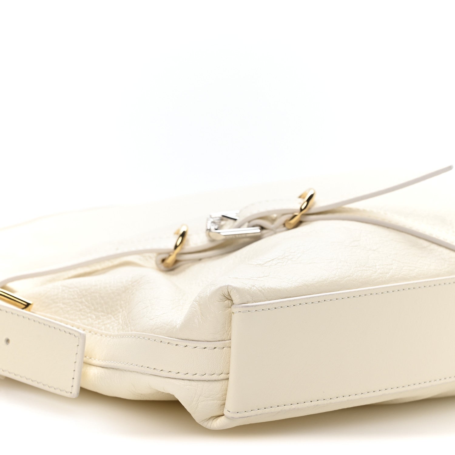Givenchy Calfskin Medium Voyou Bag Ivory 9 of 10