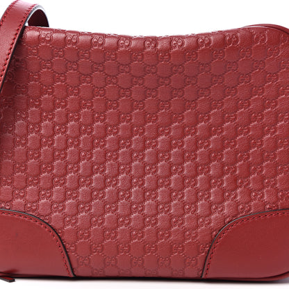 Gucci Microguccissima Mini Bree Messenger Bag Red 9 of 9