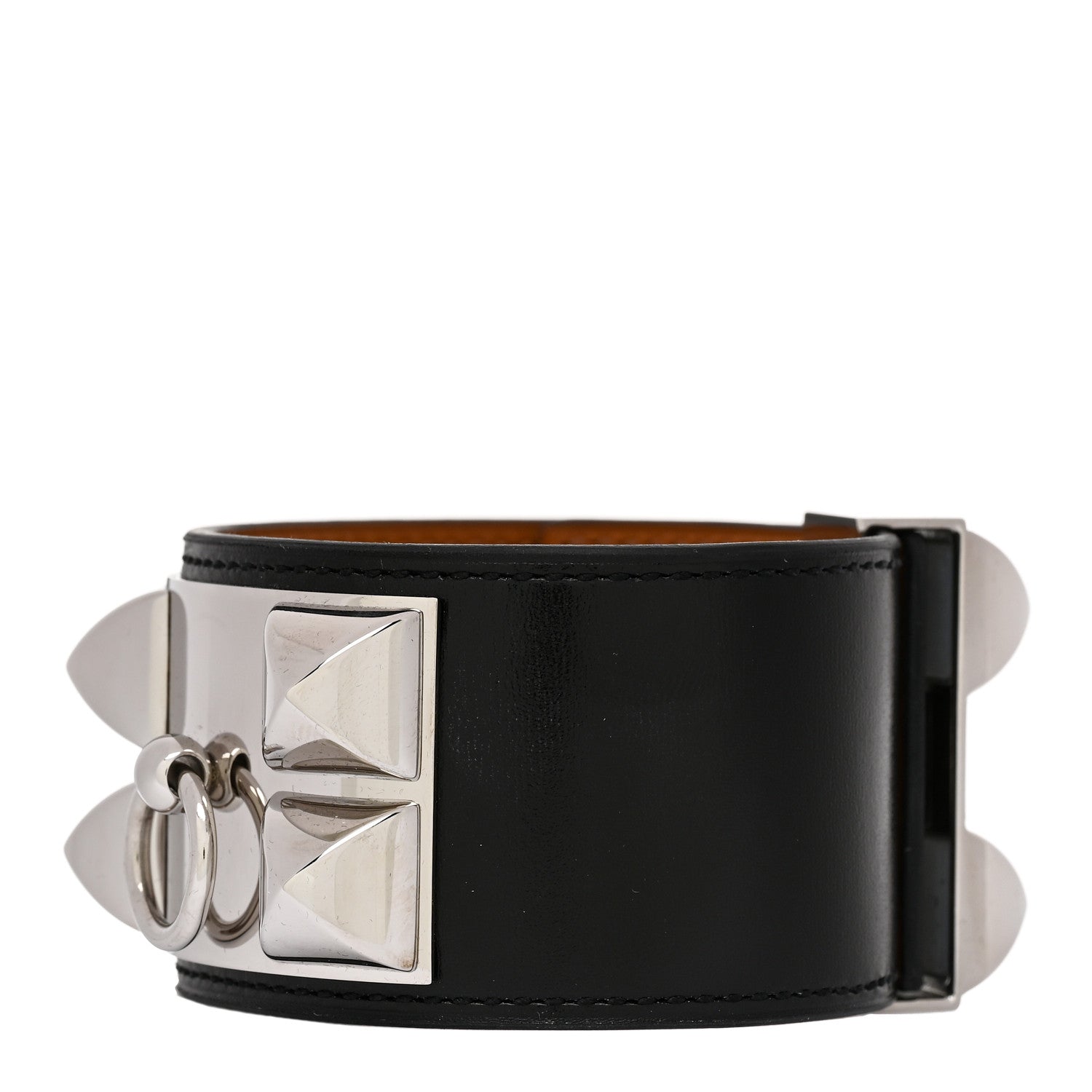 Hermes Box Collier de Chien CDC Bracelet L Black 1 of 5