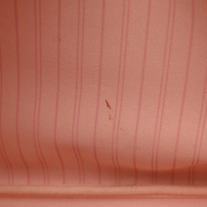 Louis Vuitton Damier Ebene Neo Neverfull MM Rose Ballerine 13 of 14