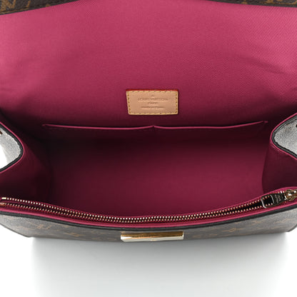 Louis Vuitton Monogram Cluny BB Bordeaux Fuchsia 4 of 8