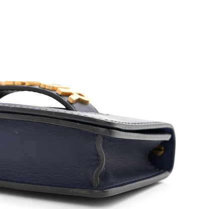 Christian Dior Calfskin Mini J'Adior Chain Flap Bag Navy Blue 10 of 10