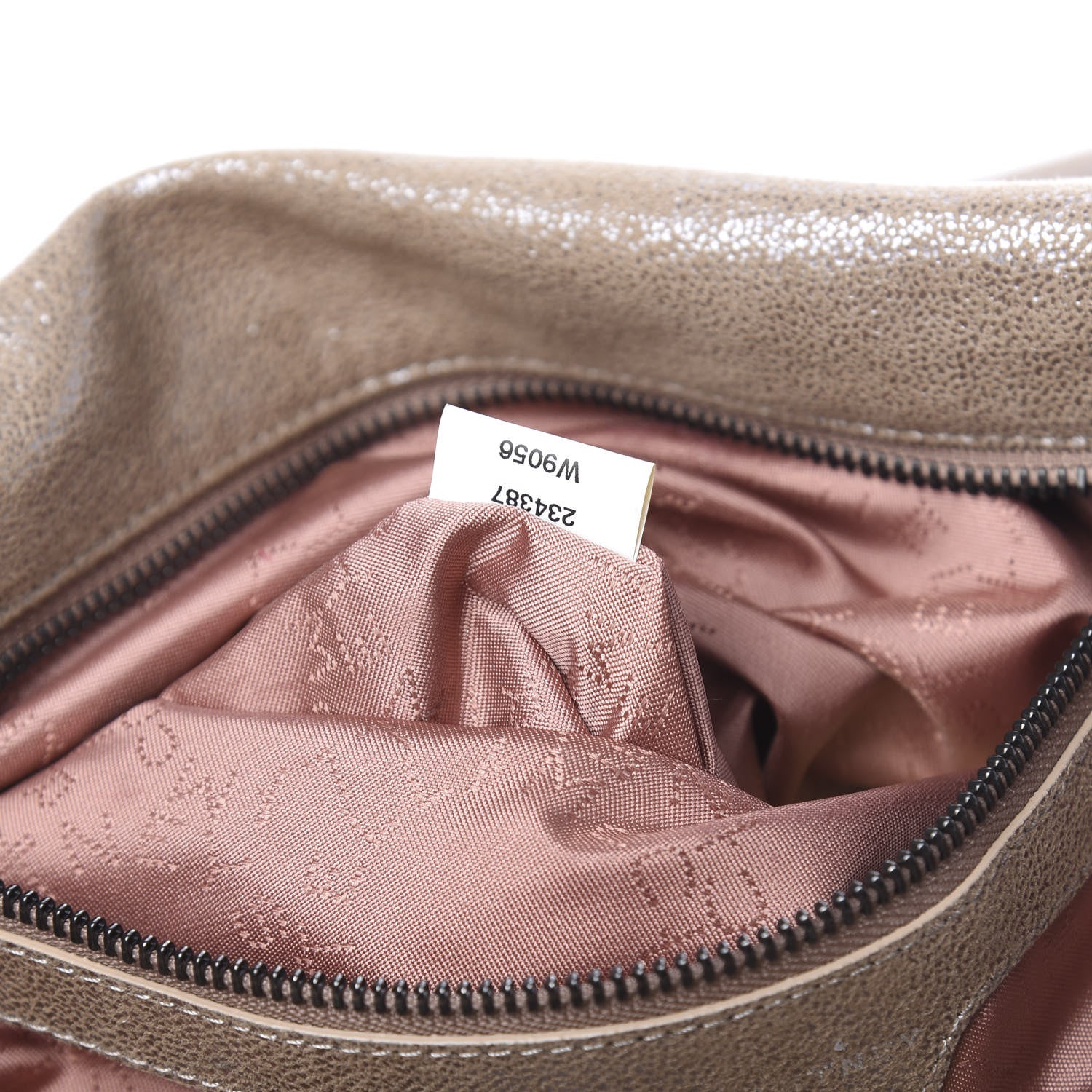 Stella McCartney Shaggy Deer Falabella Fold Over Tote Taupe 7 of 10