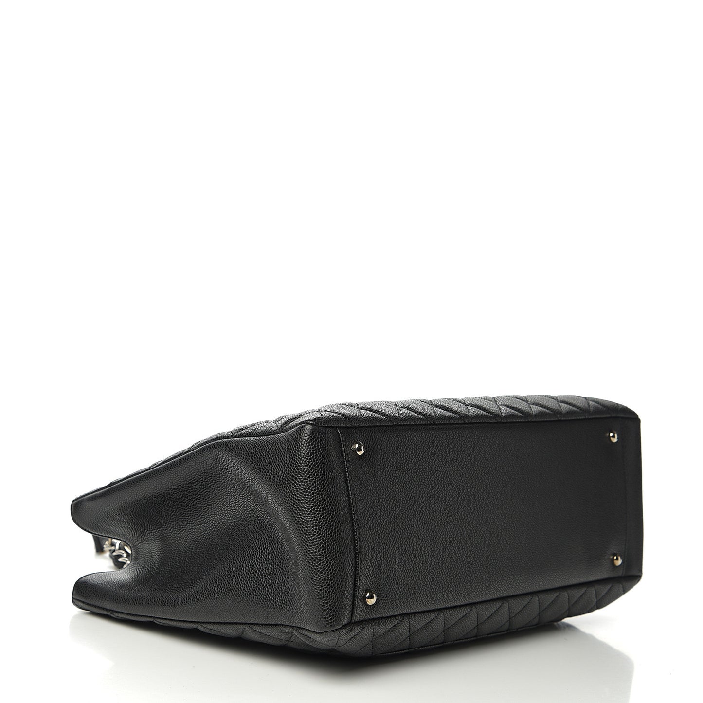 Caviar Quilted XL Grand Shopping Tote GST Black
