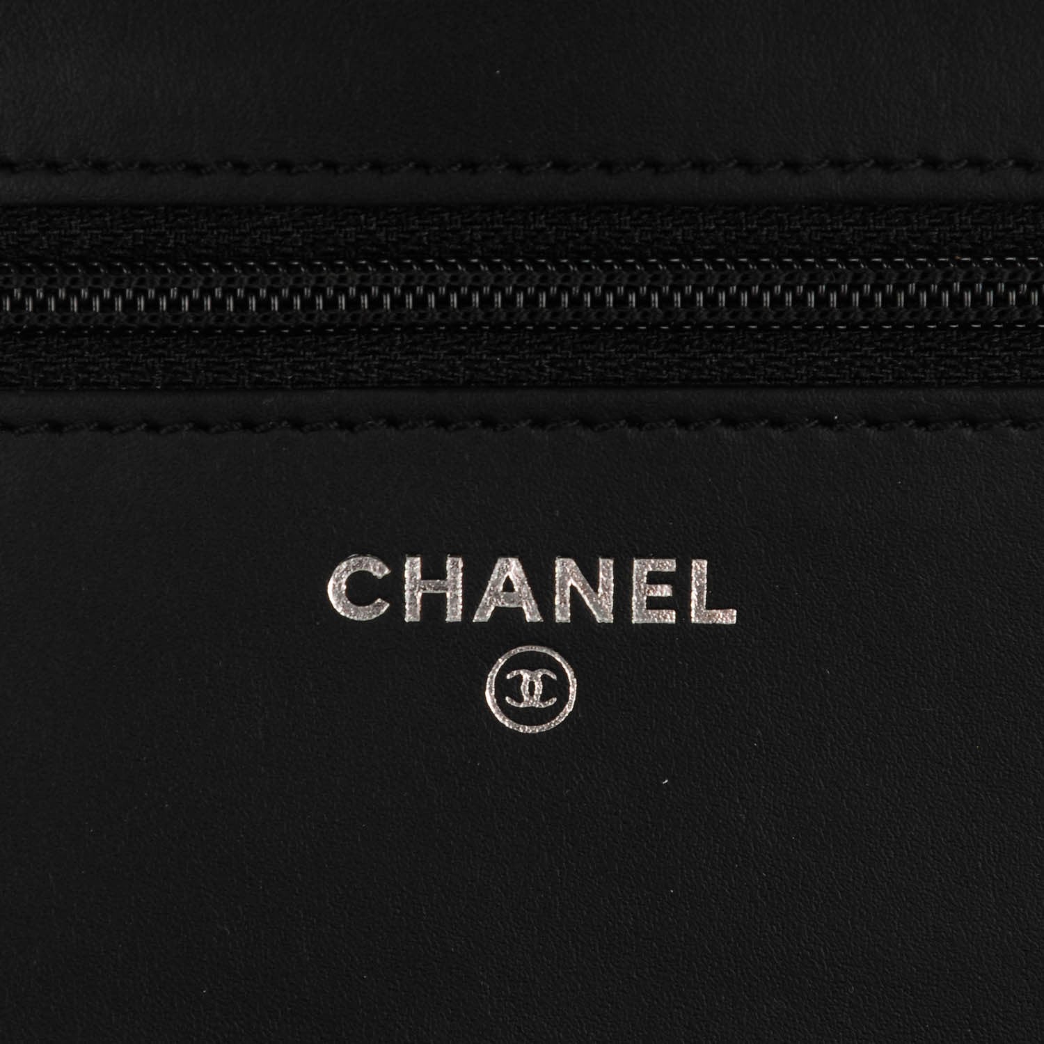 Chanel Caviar Quilted Boy Wallet On Chain WOC Black 6 of 8