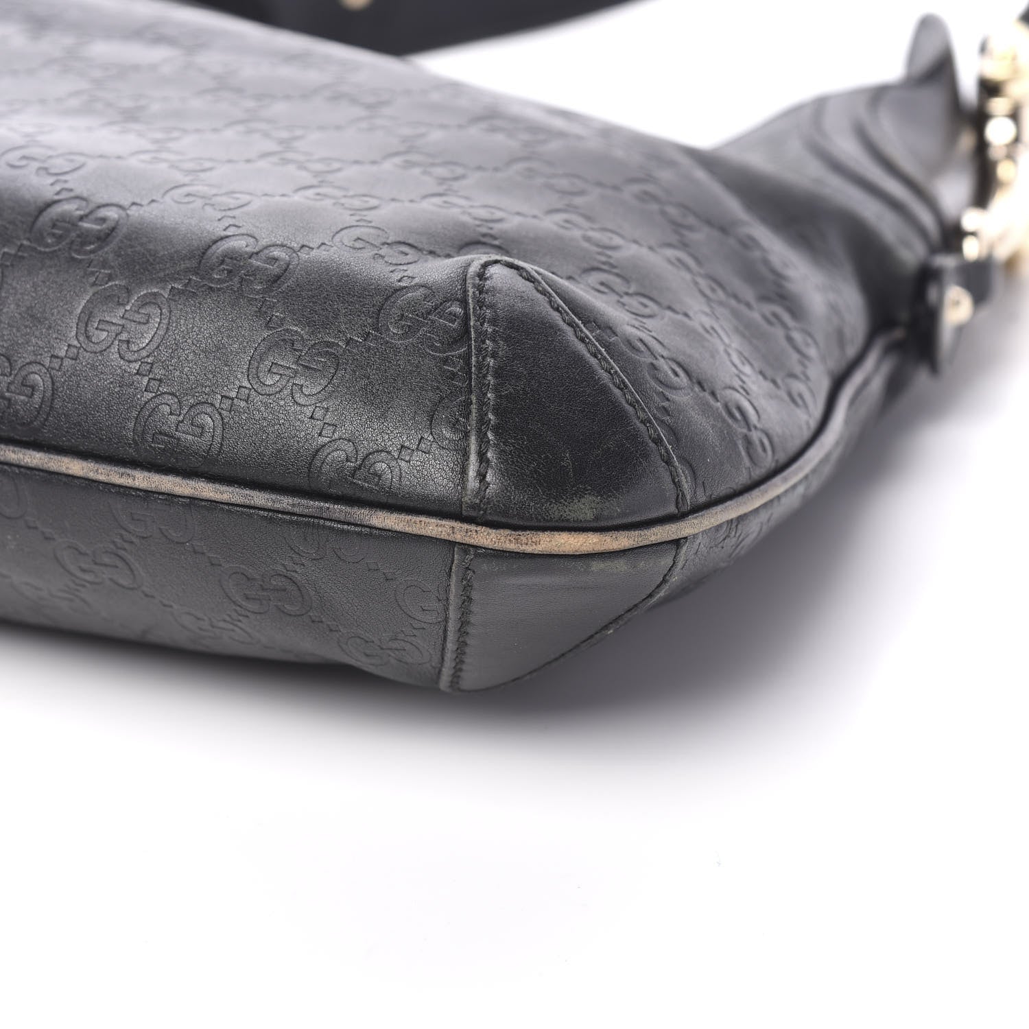 Gucci Guccissima Creole Hobo Chocolate 8 of 10