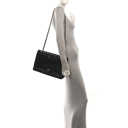 Chanel Caviar Quilted Maxi Single Flap Black 2 of 10