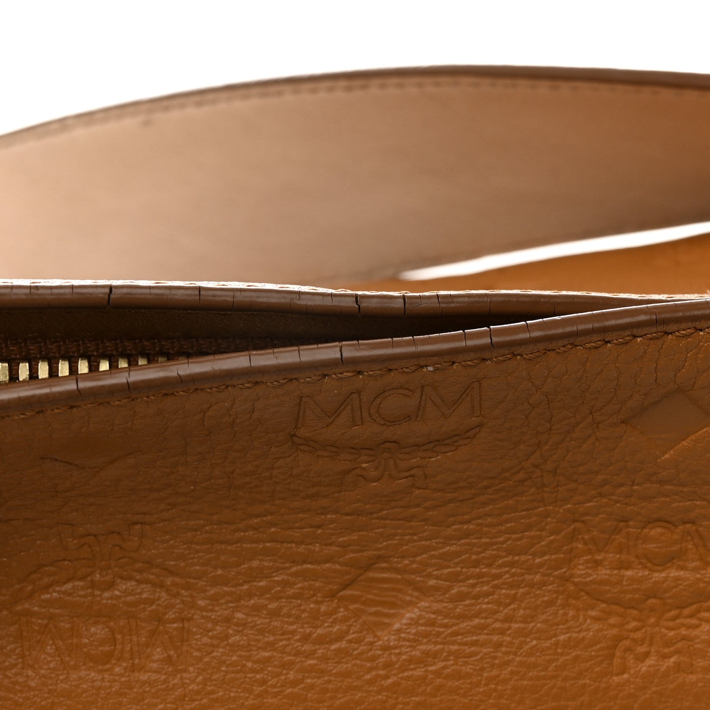 Calfskin Ottomar Monogram Medium Klara Hobo Cognac