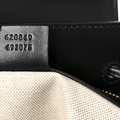 Gucci Boarded Plutone Calfskin Horsebit 1955 Single Buckle Backpack Black 7 of 10
