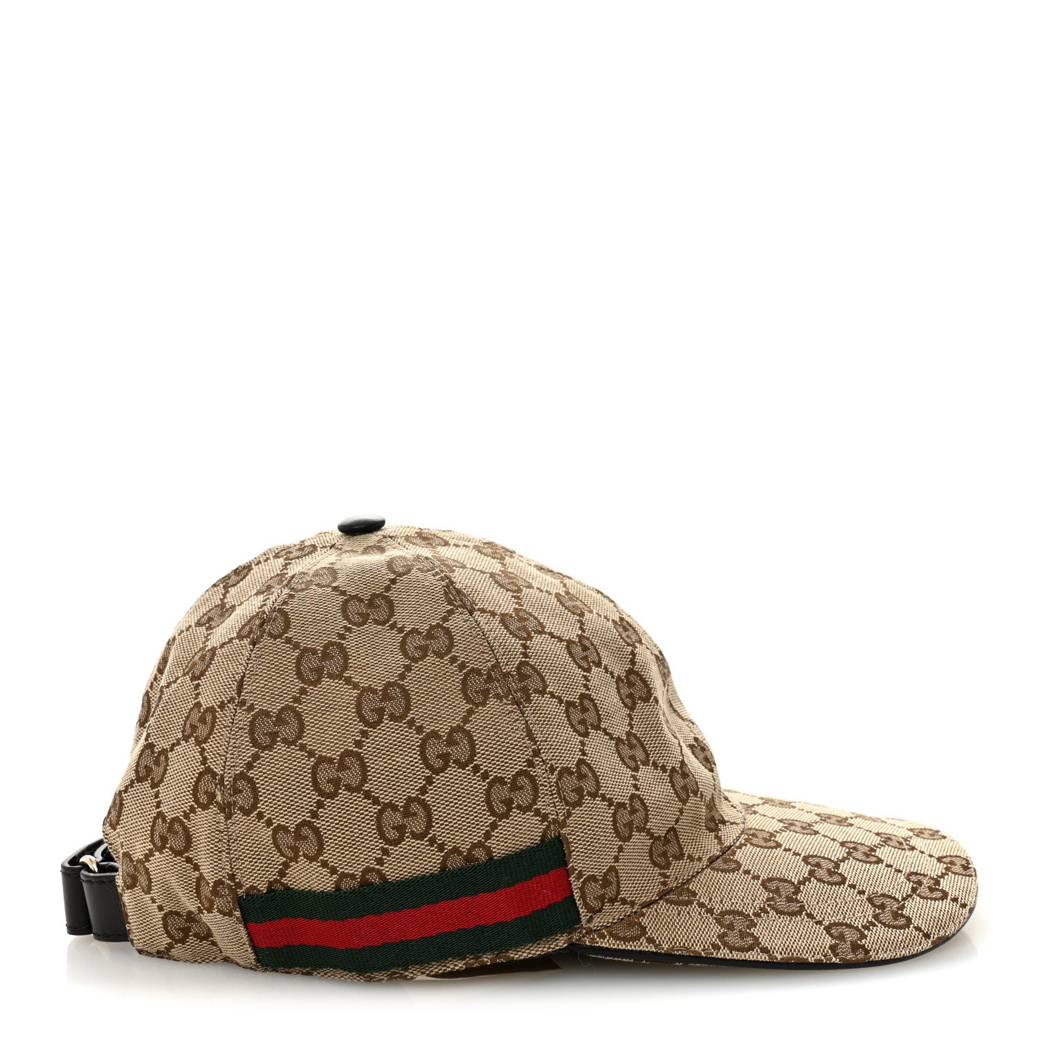 Gucci Monogram Web Baseball Hat M Beige Cocoa 6 of 9