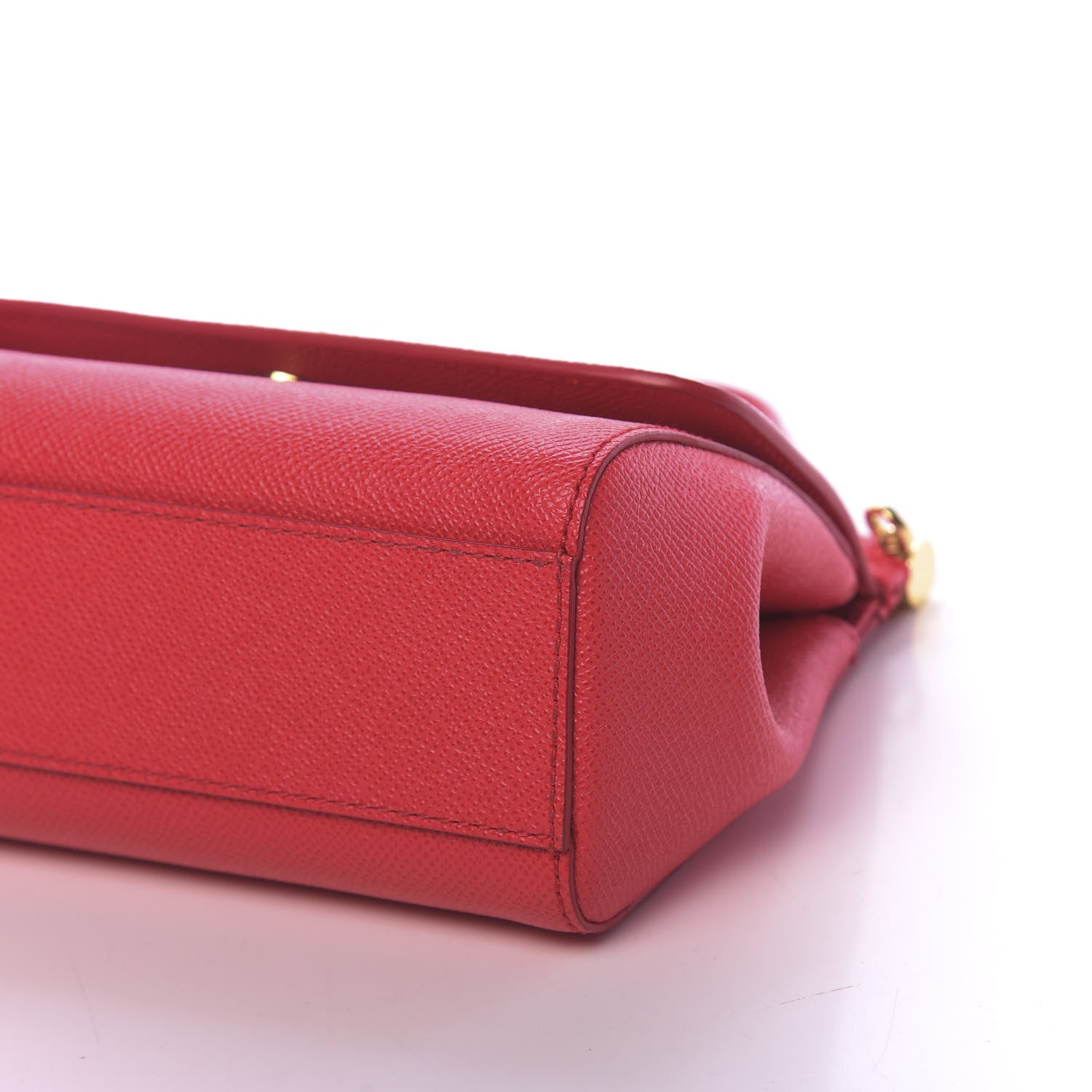 Dolce & Gabbana Dauphine Mini Miss Sicily Satchel Dark Red 7 of 8