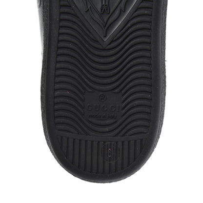 Gucci Calfskin GG Tennis Embossed Mens Ace Sneakers 6 Black 8 of 8