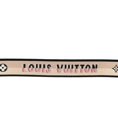 Louis Vuitton Jacquard Speedy Bandouliere 20 Shoulder Strap Black 5 of 5