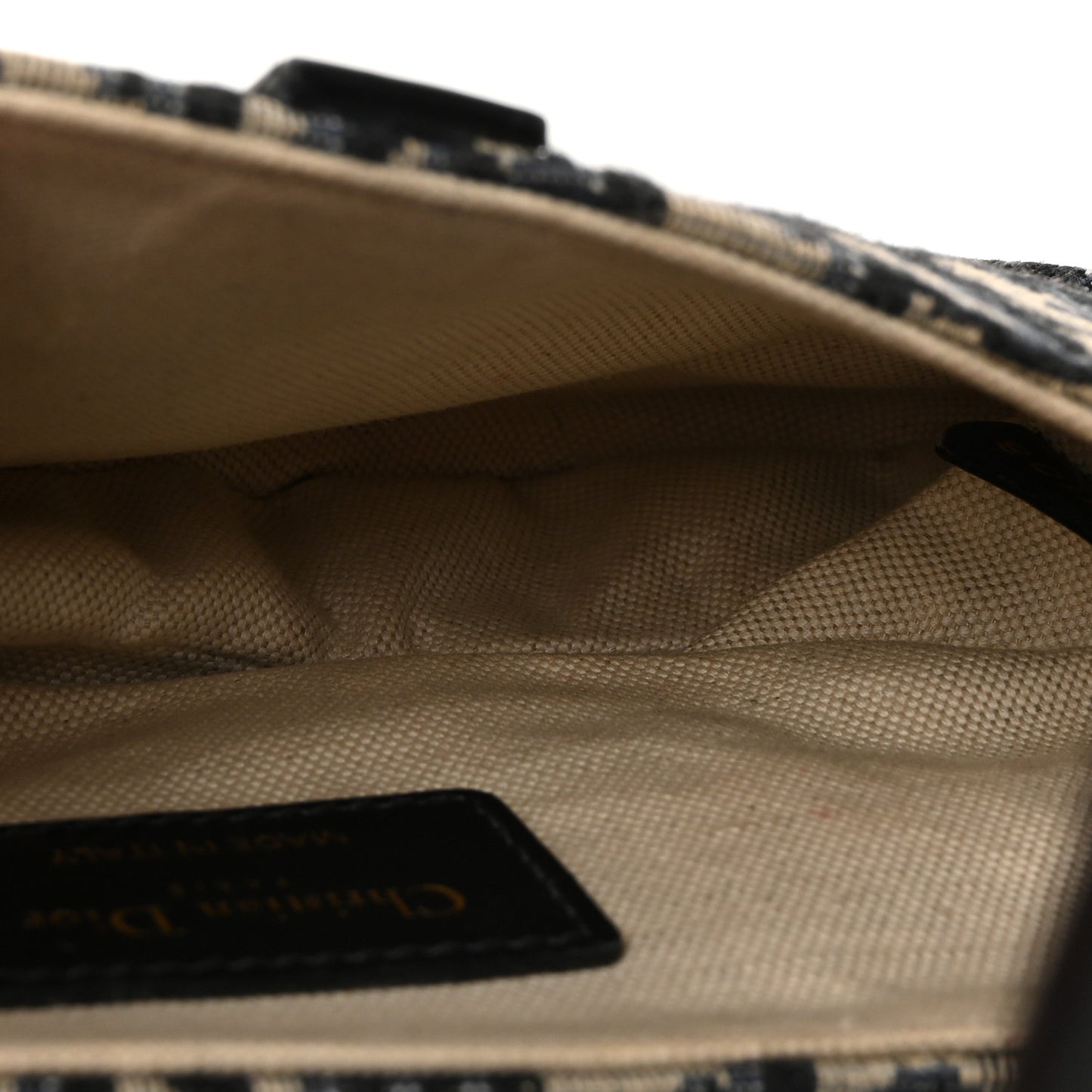 Oblique Mini Saddle Bag Blue