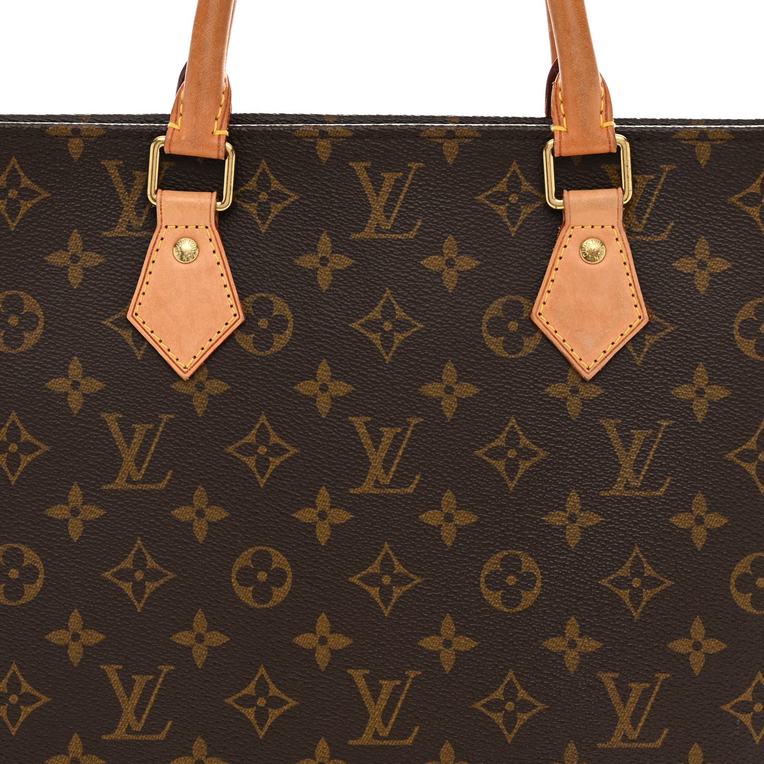 Louis Vuitton Monogram Sac Plat 8 of 13