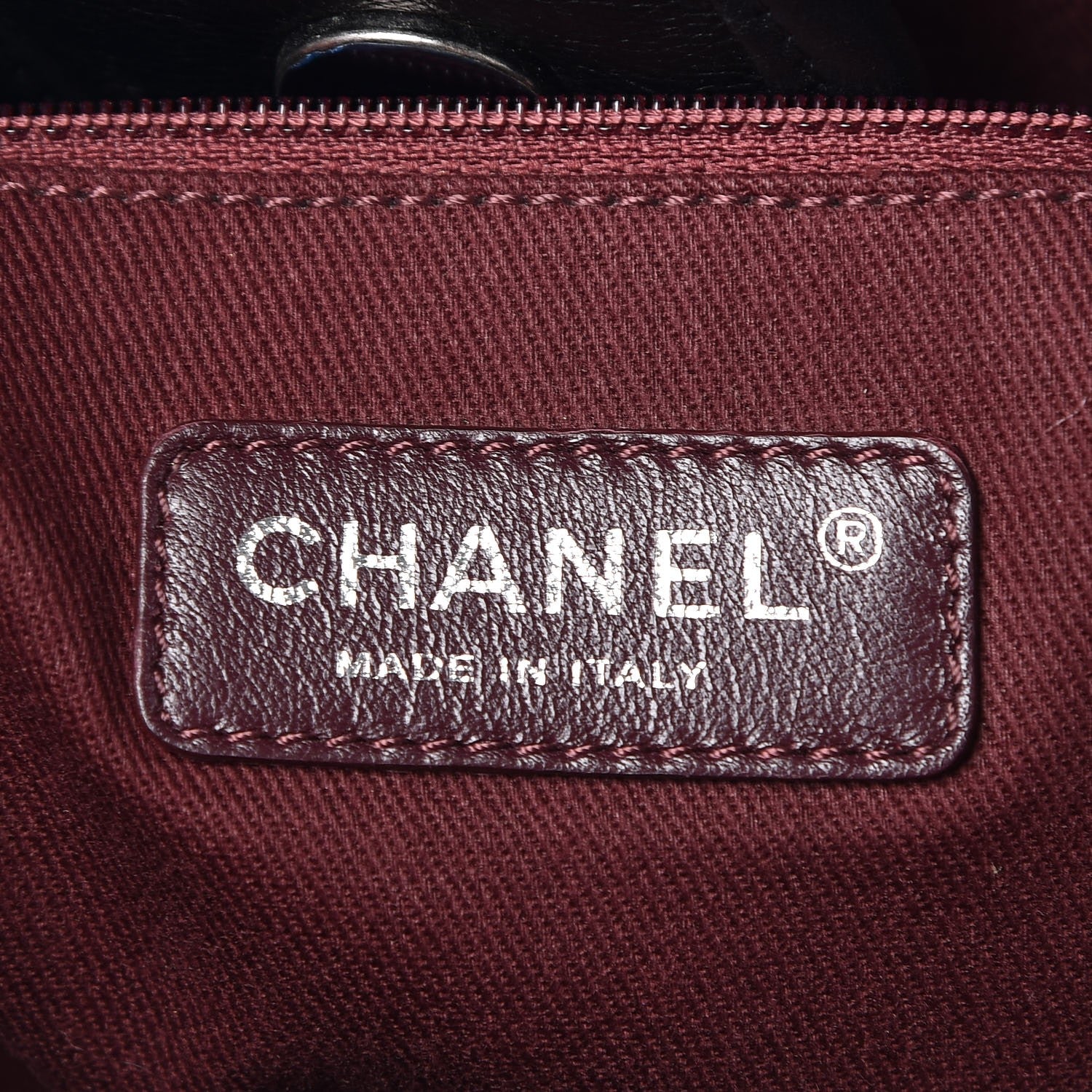 Chanel Calfskin Quilted Small Casual Riviera Tote Black 7 of 12