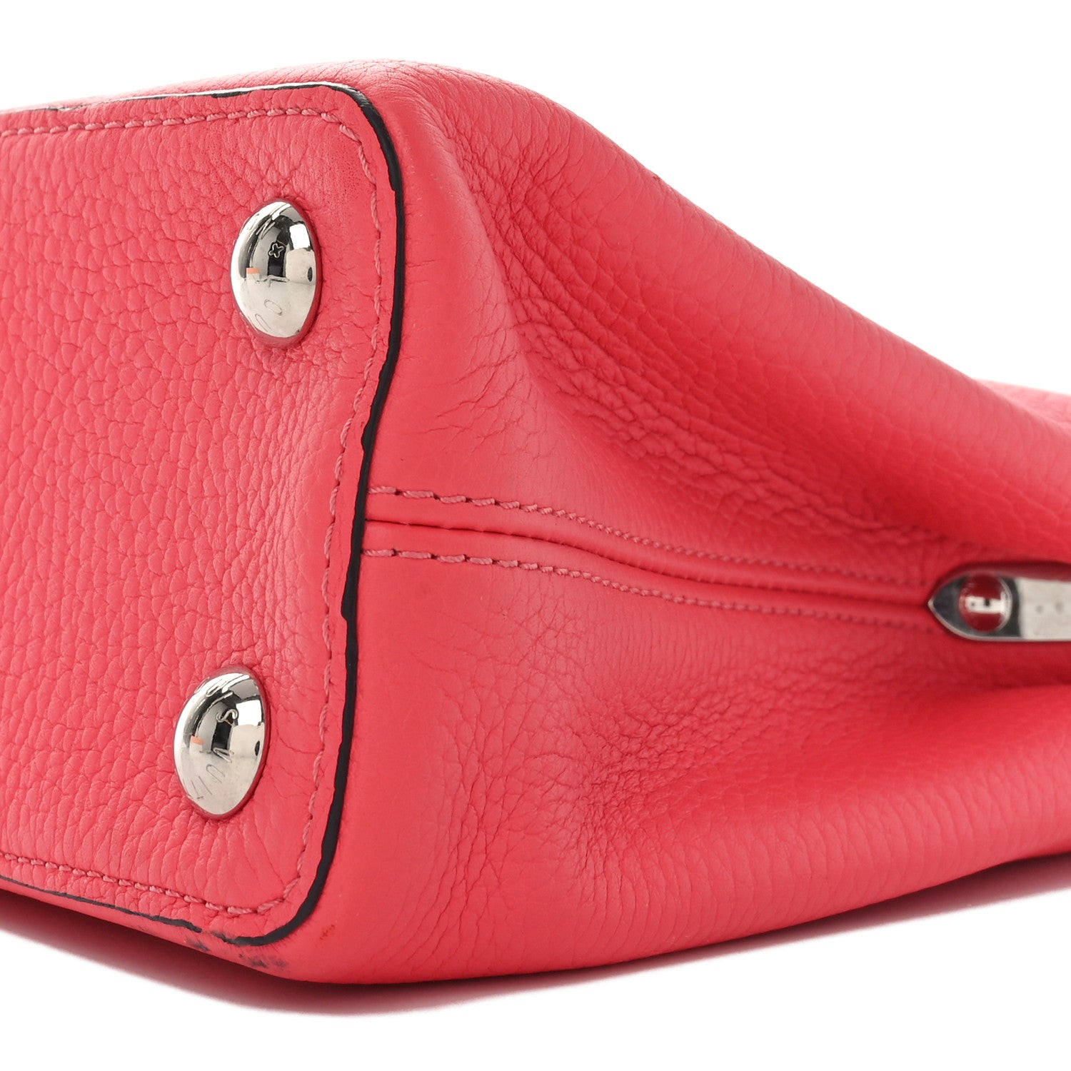 Louis Vuitton Taurillon Capucines BB Rose Litchi 9 of 11