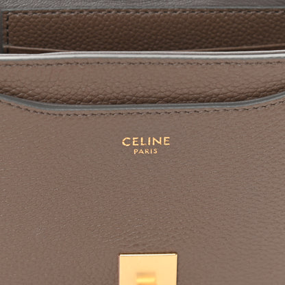 Celine Grained Calfskin Besace Small 16 Taupe 6 of 14